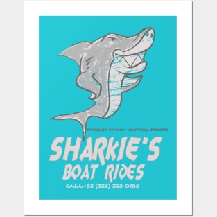 Sharkie's boat rides Posters and Art